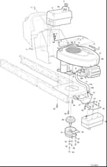 Hayter ST38 Heritage Sweeper Tractor - 150A (150A001001 - 150A099999) - Engine