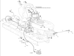 Hayter ST42 Heritage Sweeper Tractor - 151A (151A001001 - 151A099999) - Electrics
