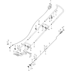 ST 1145 E - 2014-2016 - 18-2802-33 - Stiga Snow Thrower Handle, Controls Diagram