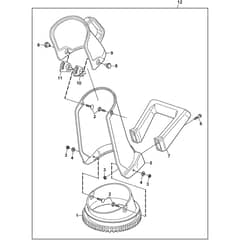 ST 3146 P - 2016-2022 - 18-2807-31 - Stiga Snow Thrower Discharge Chute Diagram
