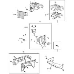 ST 3256 P - 2014-2016 - 18-2803-33 - Stiga Snow Thrower Muffler Diagram