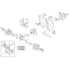 ST 3256 P - 2024-2026 - 2S2562411/ST1 - Stiga Snow Thrower Auger Housing Diagram