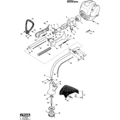 ST 425J - 2008 - 19-1042-12 - Stiga Trimmer Trimmer Diagram