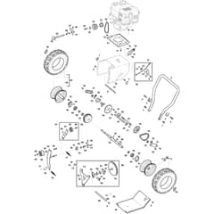 ST 4262 P - 2019-2026 - 18-2841-31 - Stiga Snow Thrower Transmission Diagram