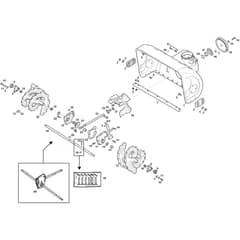 ST 4262 PB - 2016-2020 - 18-2842-31 - Stiga Snow Thrower Auger Housing Diagram