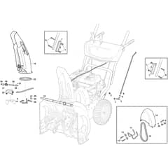 ST 5262 PB - 2017 - 2S2624521/S17 - Stiga Snow Thrower Body Machine Diagram