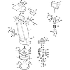 ST 966 - 2023-2026 - 2S2667515/ST1 - Stiga Snow Thrower Chute Diagram