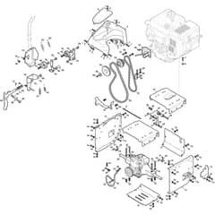 ST 976 T - 2023-2026 - 2S2767615/ST1 - Stiga Snow Thrower Transmission Diagram