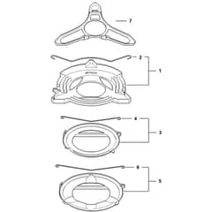 Stihl FS460 - Transport Guard - Parts Diagram