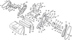 Qualcast Suffolk Punch 43S - F016L80405 - Main Assembly