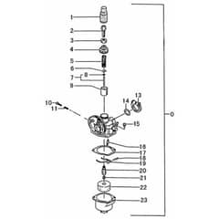 Tanaka SUM-500L - Carburettor