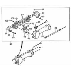 Tanaka SUM-500L - Throttle Lever