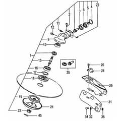 Tanaka SUM-500L - Gear Case Guard