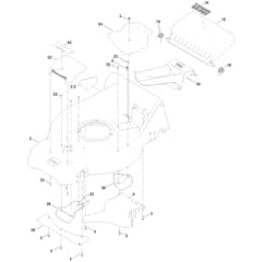 Toro Super Recycler C53AST 53cm - 21693 (414900000 - 418355397) Housing