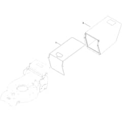 Toro Super Recycler C53AST 53cm - 21693 (400000000 - 410999999) Grass Bag