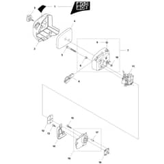 McCulloch SuperLite 4528 - 9666933-01 - 2012-02 - Carburetor & Air Filter Parts Diagram