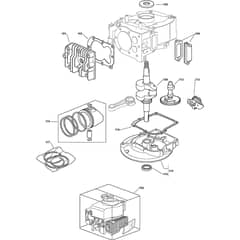 SV150M - 2012 - 118550157/1_110001SV150M - Stiga Engine Engine 02 Diagram
