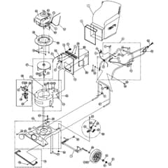 Billy Goat SV50H (prior to 2000) - Quiet Vac Main Diagram