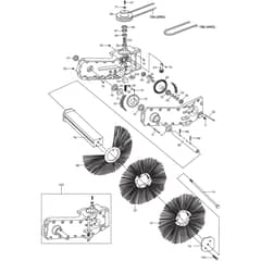 SWEEPER - 2022 - 13-0977-61 - Stiga Front Mower Rotary Brush 02 Diagram