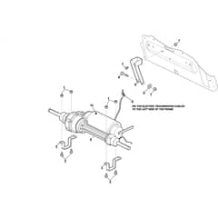 Swift 372e - 2022-2025 - 2T0250481/ST1W - Stiga Ride On Mower Transmission Diagram