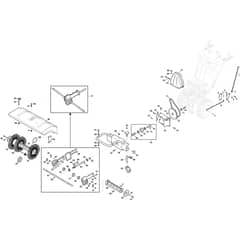 SWS 600 GE - 2020-2023 - 219602532/ST1 - Stiga Sweeper Body Machine Diagram