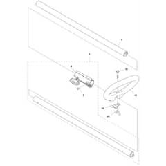 McCulloch T22 LS - 9666319-01 - 2012-01 - Shaft Parts Diagram
