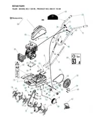 Husqvarna T25RS - Repair Parts
