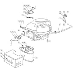 T35H - 2008 - 299964336/BQ - Mountfield Ride On Mower Engine Diagram