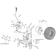 T38 M - 2020-2022 - 2T2510483/MC - Mountfield Ride On Mower Peerless Transmission Diagram
