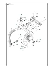 Husqvarna T525 - Handle