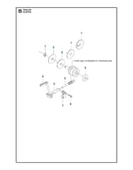 Husqvarna T535IXP - Clutch