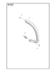 Husqvarna T540XPII - Handle