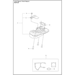 Husqvarna T540 XP Mark III - 970517912 - Muffler