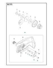 Husqvarna T540IXP - Clutch