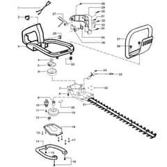 McCulloch T55 - 2007-03 - Clutch & Oil Pump (2) Parts Diagram