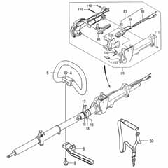 Tanaka TBC-230SF - Throttle Lever
