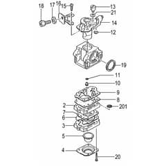 Tanaka TBC-2501DS - Carburettor