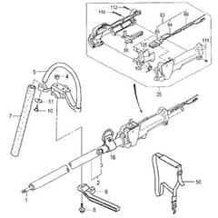 Tanaka TBC-270PFS - Apr 2008 - Handle