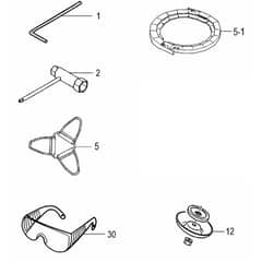 Tanaka TBC-4200DB-D - Tools Optional Parts