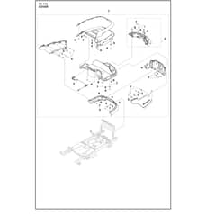 Husqvarna TC112 - 970622201 - Cover 01