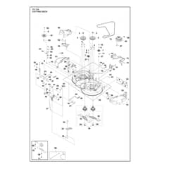 Husqvarna TC114 - 970622301 - Mower Deck / Cutting Deck