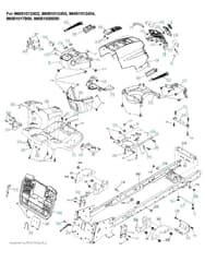Husqvarna Tc 138 - Chassis & Enclosures