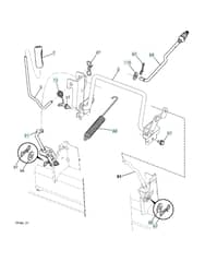 Husqvarna Tc 238 - Mower Lift & Deck Lift