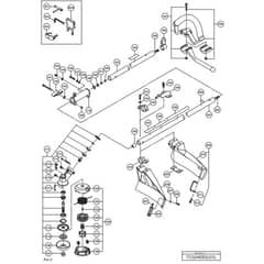 Tanaka TCG 24EBD - Handle Assembly