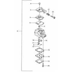 Tanaka TCS-2801S-SC - Carburettor