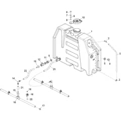 Belle TDX 650 A - Water Tank Assembly