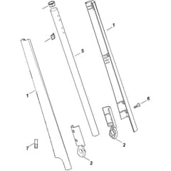 Viking TE310 - Drive Tube Assembly - Parts Diagram