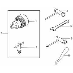 Tanaka TED-250LS - DLS - Accessories Tools