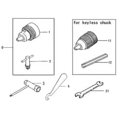 Tanaka TED-250RS - Accessories Tools