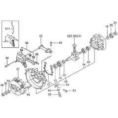 Tanaka TED-262 - L - D - H - Crankcase